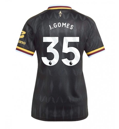 Aston Villa Joao Gomes #35 Venkovní Dres pro Dámské 2026-27 Krátký Rukáv Aston Villa Joao Gomes #35 Venkovní Dres pro Dámské 2026-27 Krátký Rukáv